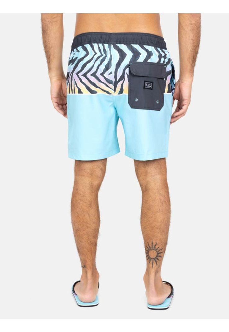 Traje De Baño Sharky Multicolor Hombre Maui And Sons-1