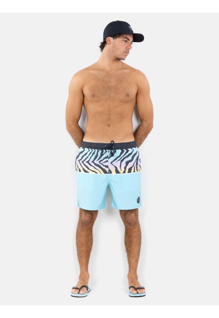 Traje De Baño Sharky Multicolor Hombre Maui And Sons-3