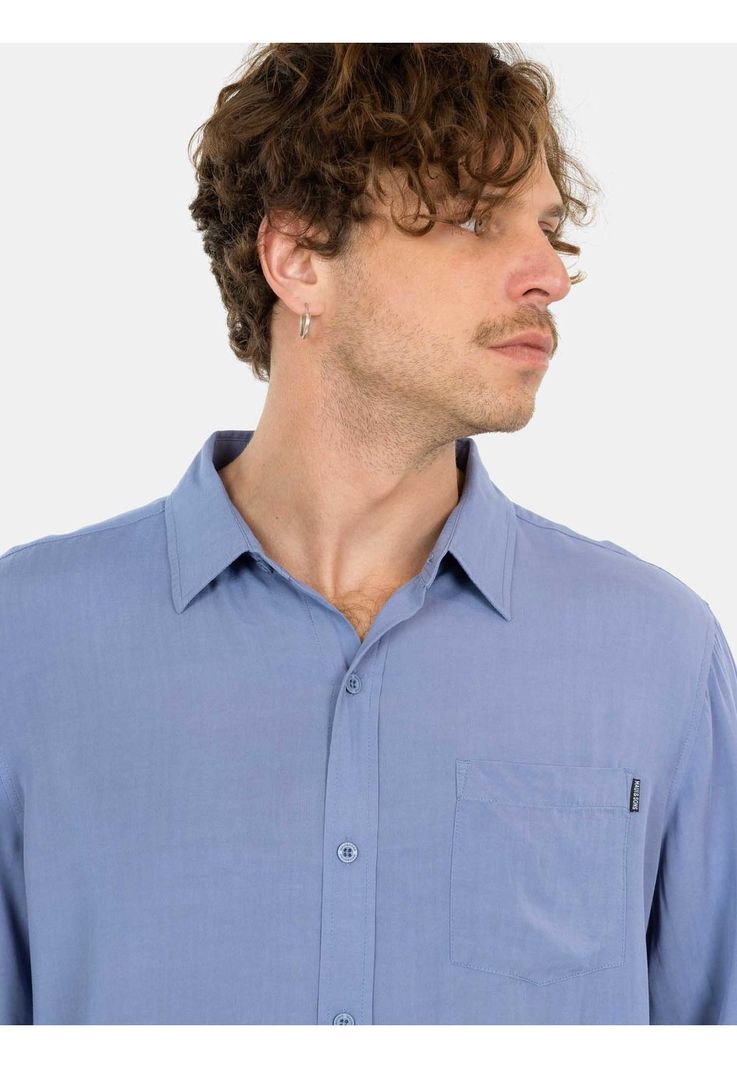 Camisa ML Sunset Shore Azul Hombre Maui And Sons-3