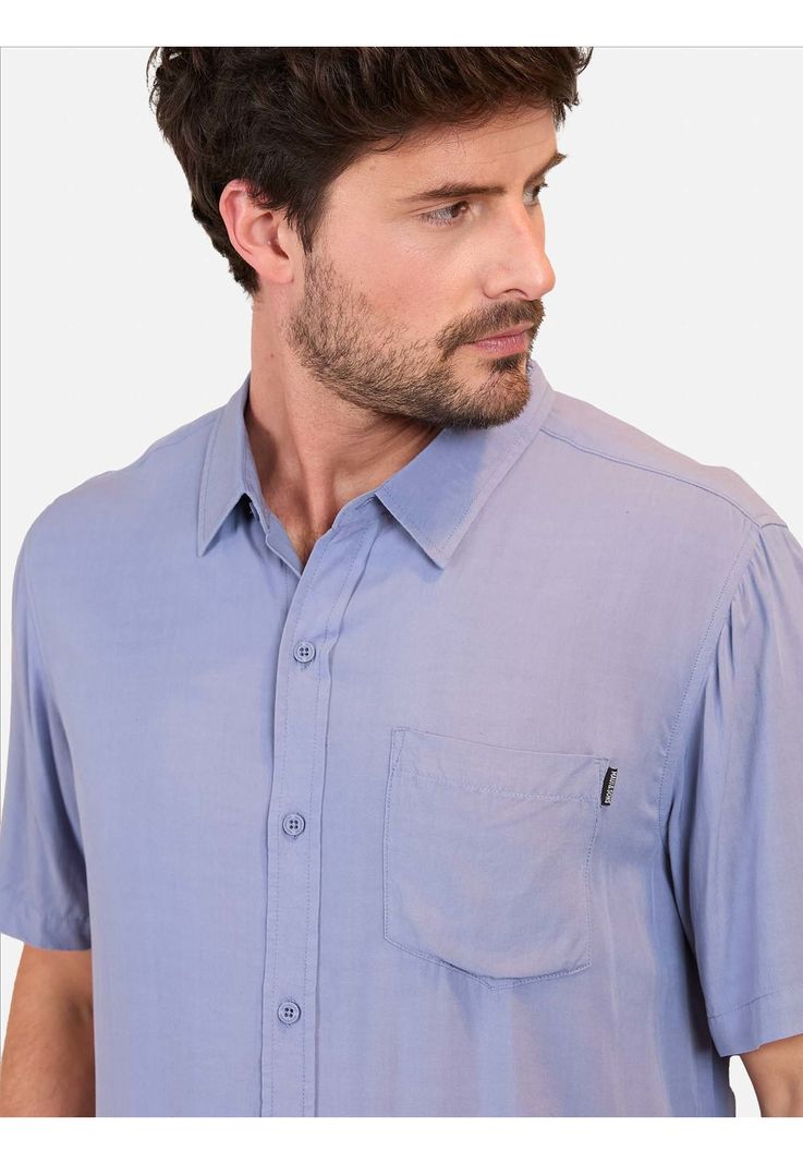 Camisa MC Pirte Azul Hombre Maui And Sons-2