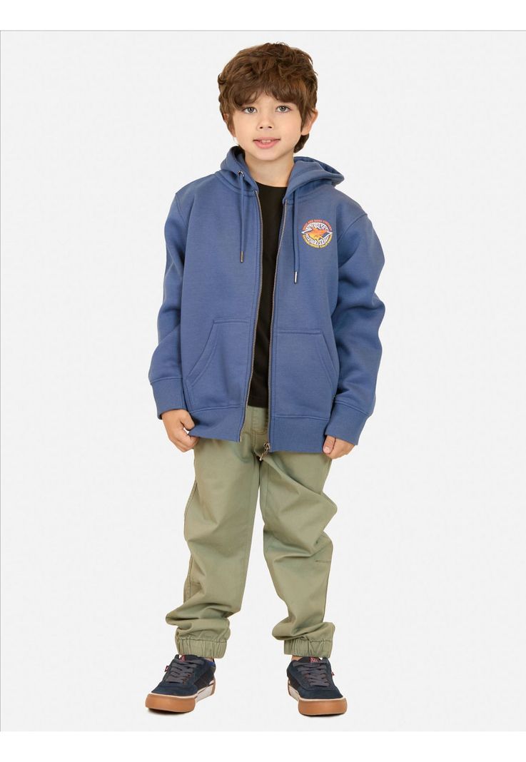 Poleron FZ Seeker Azul Infantil Maui And Sons-3