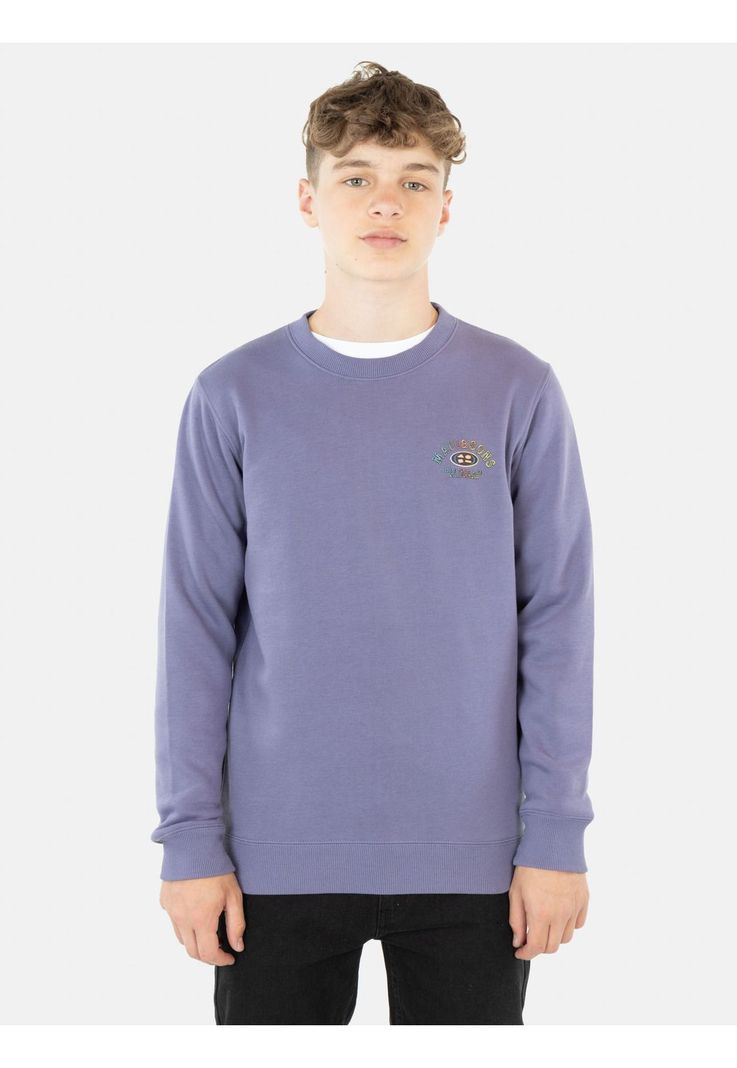 Poleron Logo Gradient Young Morado Juvenil Maui And Sons-0