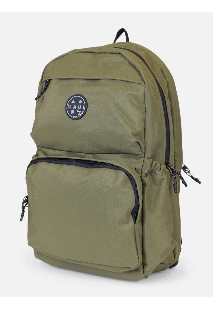 Mochila Army Hombre Verde Maui and Sons-0
