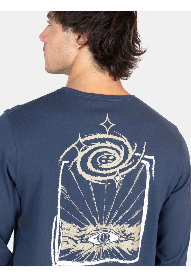Polera ML Oceanfront Azul Hombre Maui And Sons-2