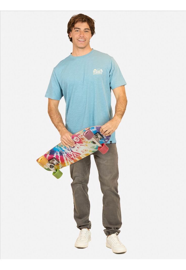 Polera MC Surfing Since  Azul Hombre Maui And Sons-2