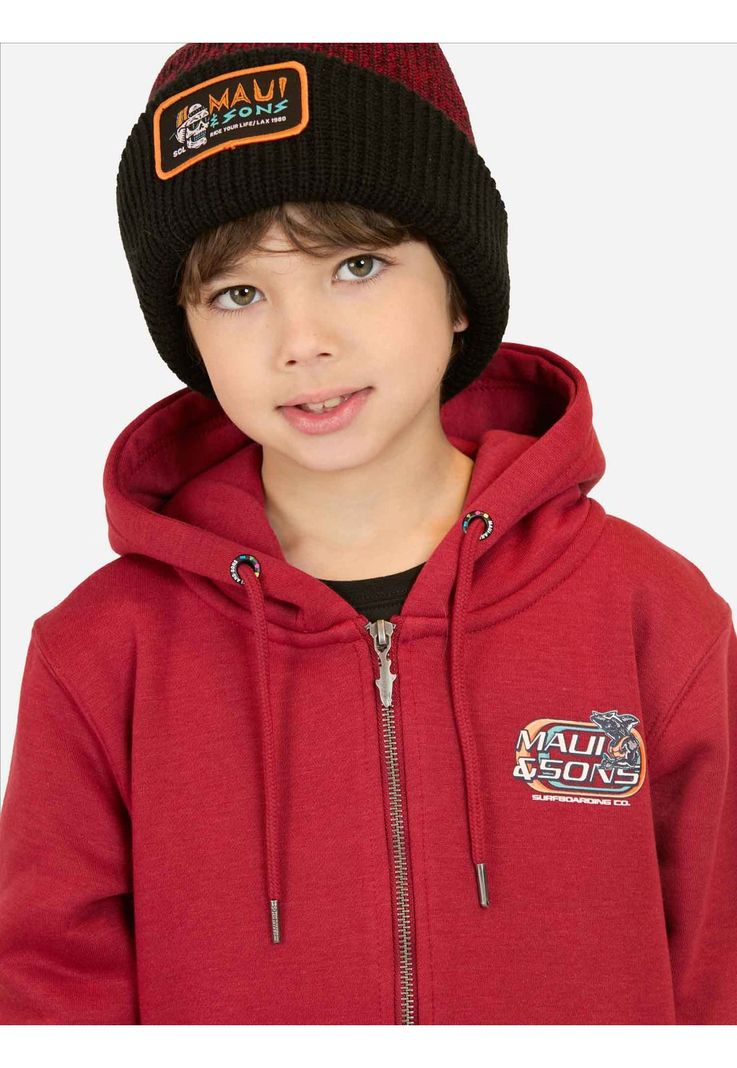 Poleron FZ Airborne Rojo Infantil Maui And Sons-2