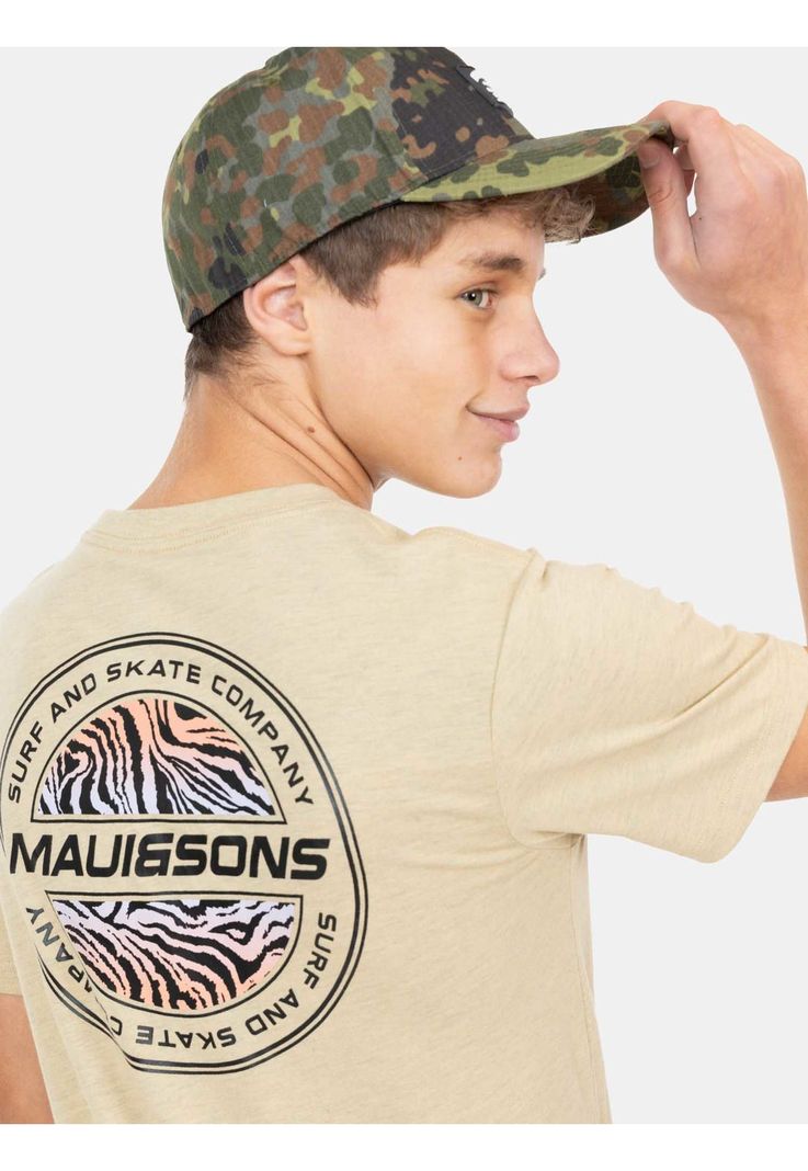 Polera MC Skate Company Khaki Infantil Maui And Sons-3