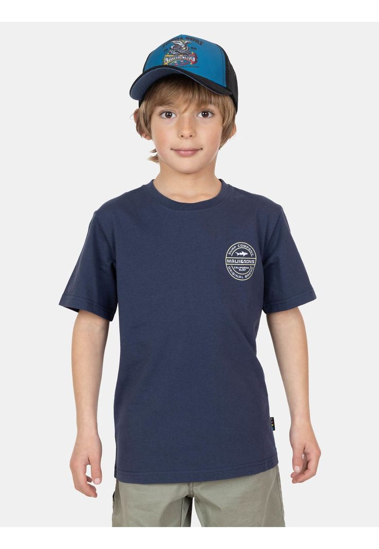 Polera MC SeaTribe Azul Infantil Maui And Sons 4