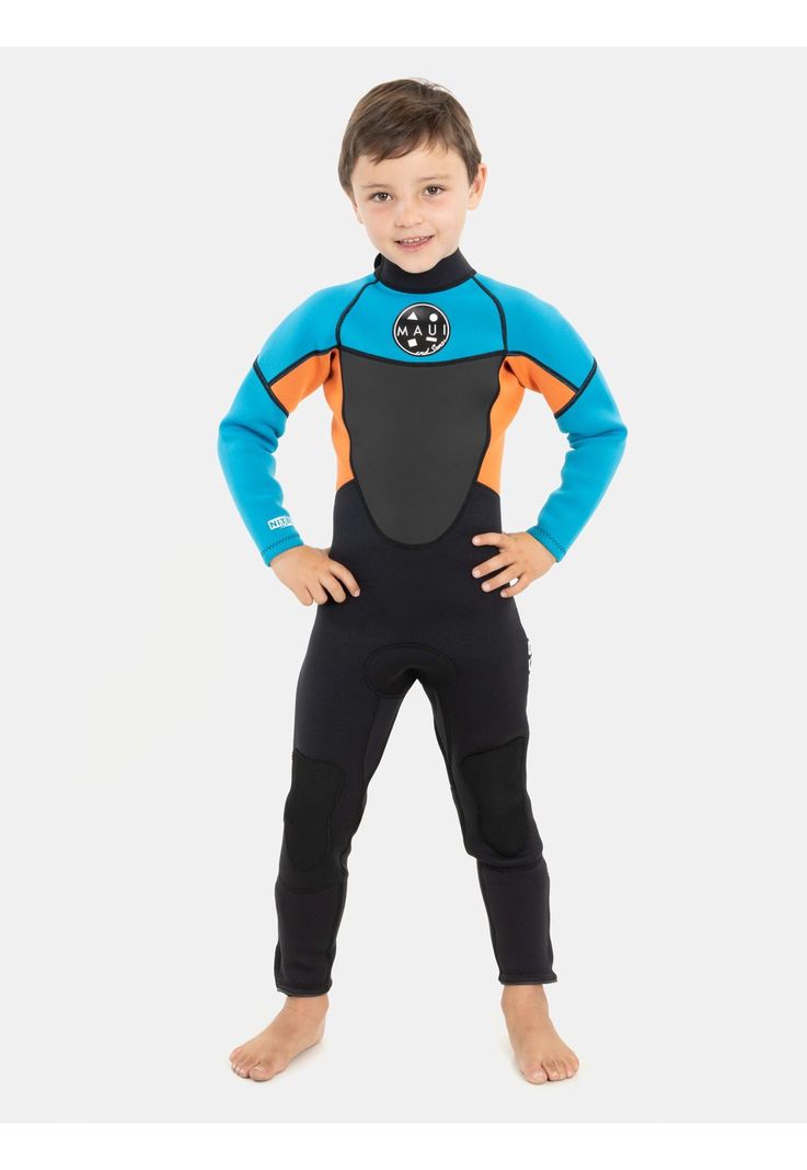 Traje Agua Extrac Azul Infantil Nino Maui And Sons