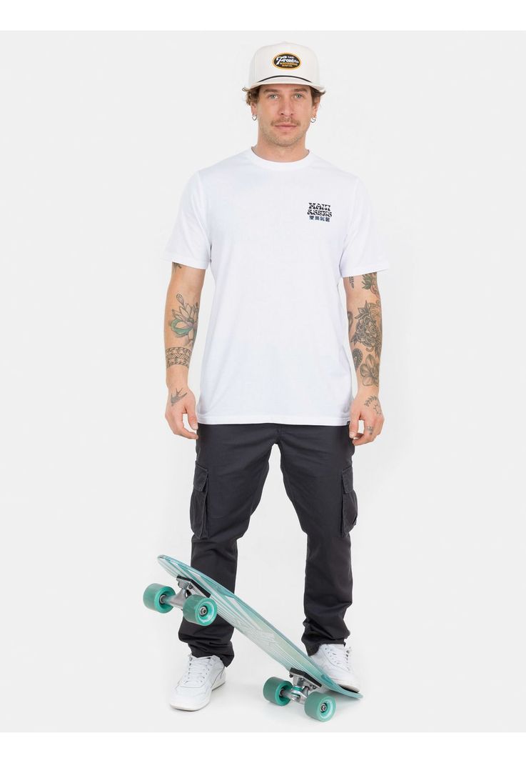 Polera MC Gradient Art Tees  Blanco Hombre Maui And Sons-3