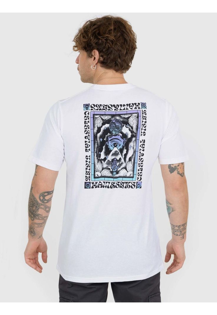 Polera MC Gradient Art Tees  Blanco Hombre Maui And Sons-1