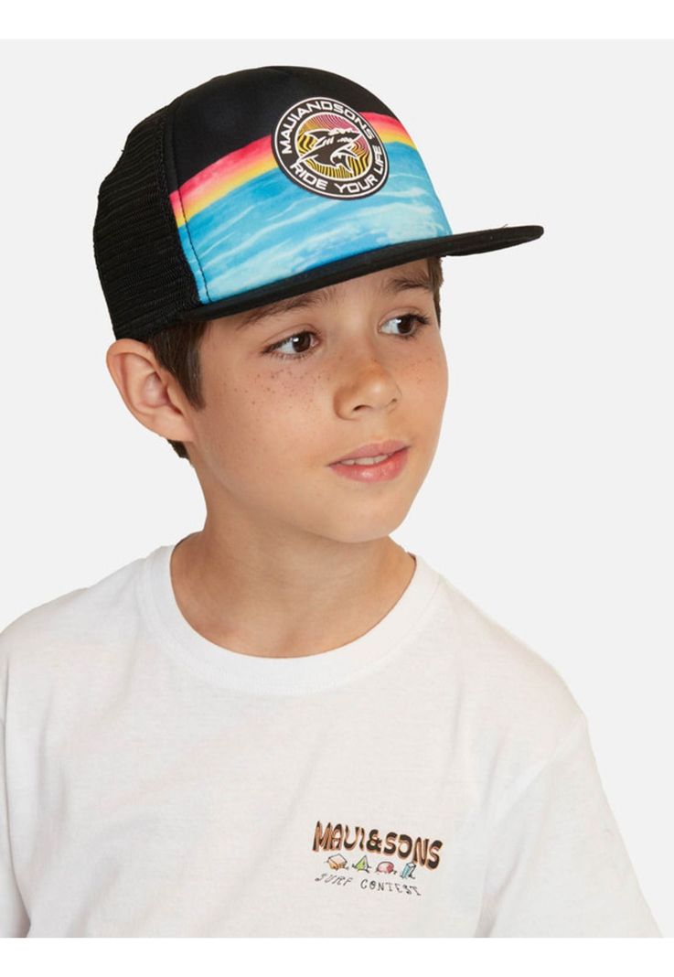 Pack Polera Jockey Infantil Blanco Maui and sons-2