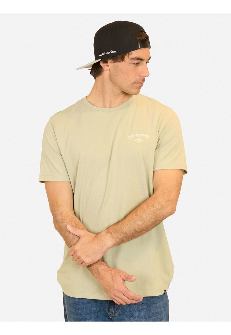 Polera MC Ocean Whispers Verde Hombre Maui And Sons-0