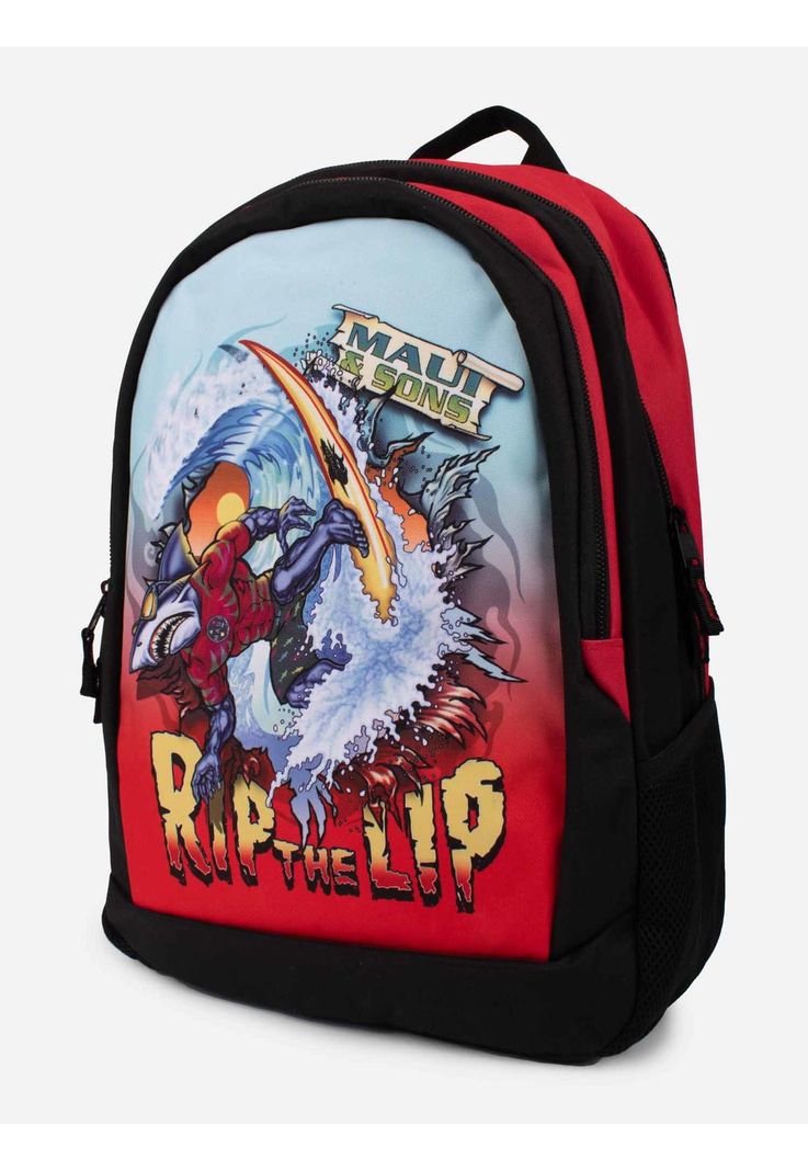 Mochila Rip The Lip Rojo Niño Maui And Sons-0
