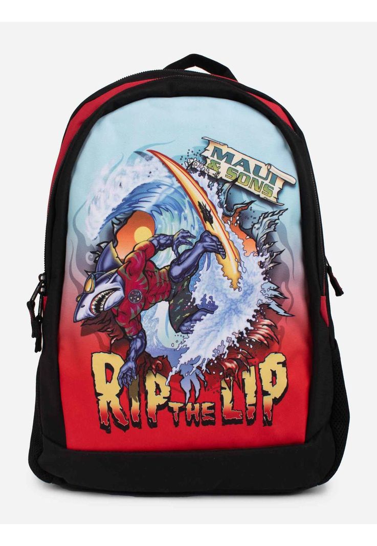 Mochila Rip The Lip Rojo Niño Maui And Sons-2