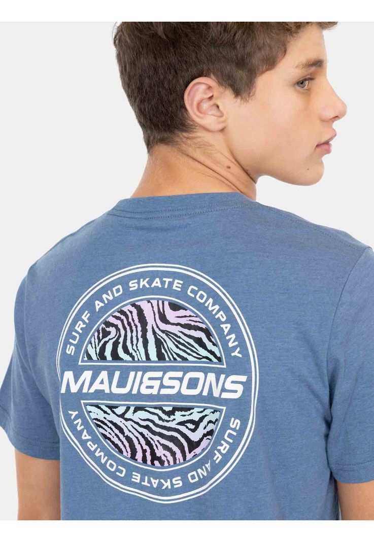 Polera MC Skate Company Celeste Infantil Maui And Sons-2