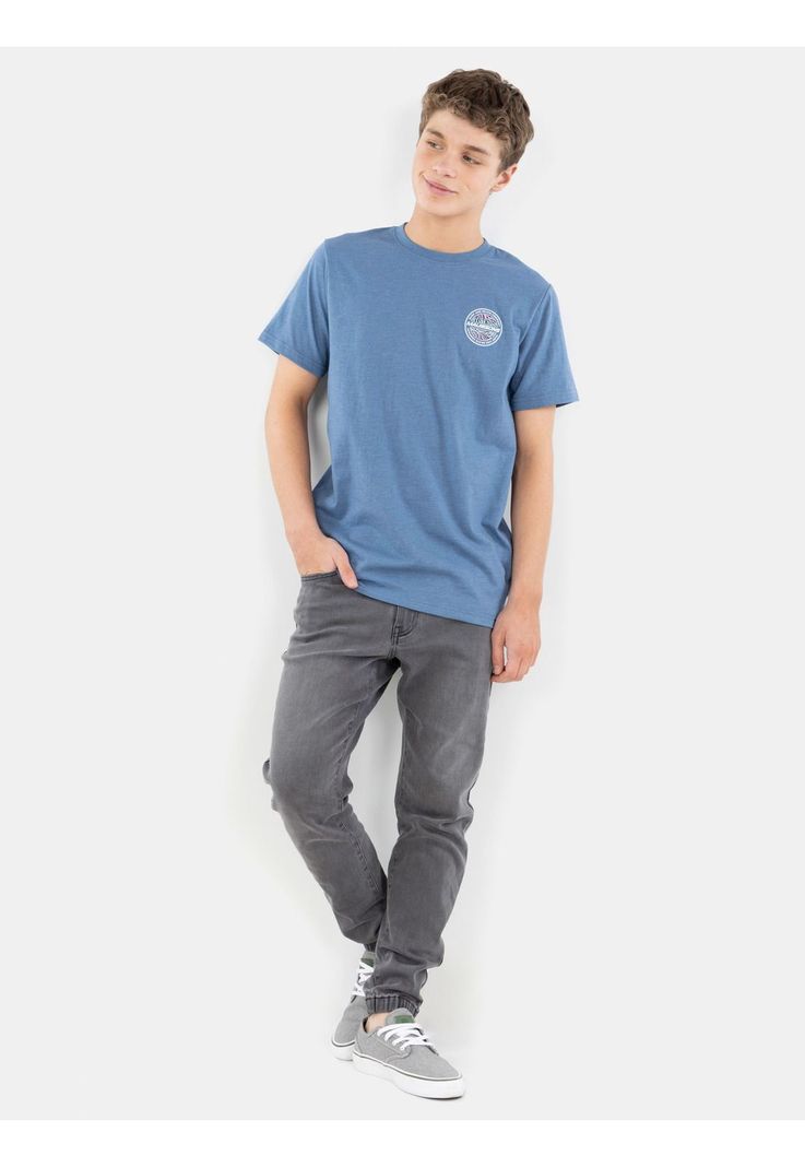 Polera MC Skate Company Celeste Infantil Maui And Sons-3