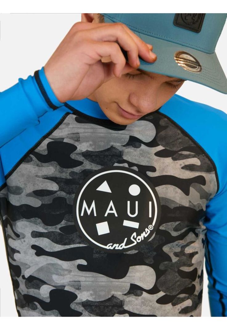 Polera UVP Alleyway Iris Multicolor Infantil Maui And Sons-3