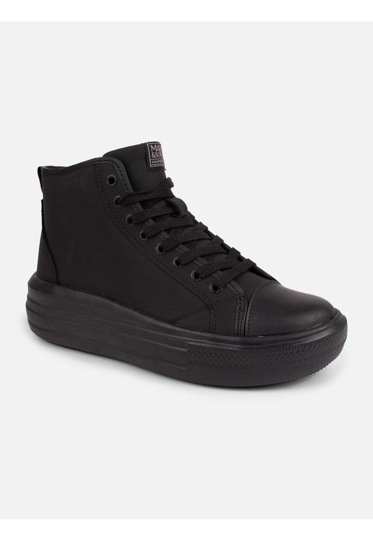 Zapatillas Escolar Trick Negro Mujer Maui And Sons-0