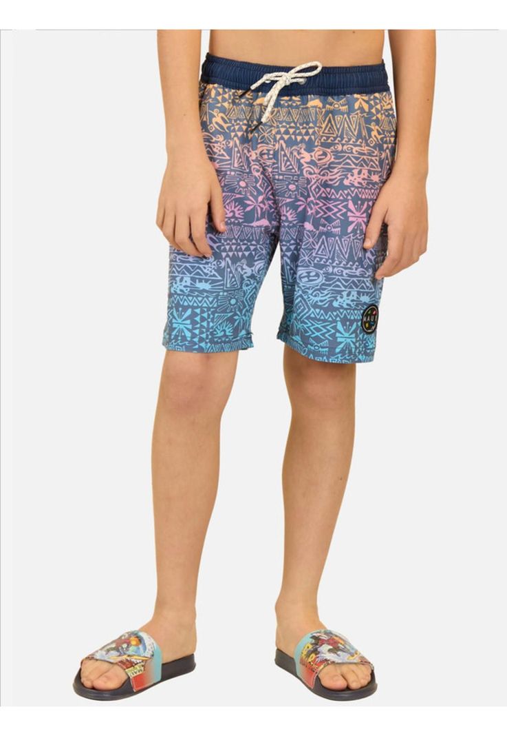 Traje De Baño Pacific Multicolor Niño Maui And Sons-0