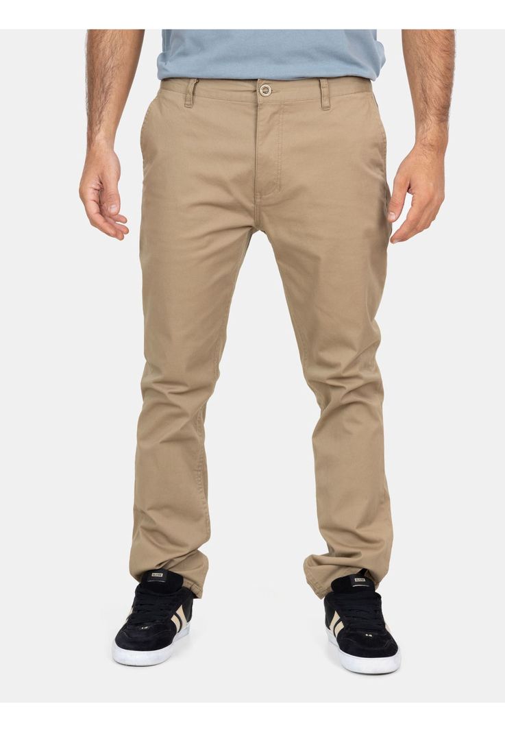 Pantalon Clasico Wanderer Khaki Hombre Maui And Sons-0
