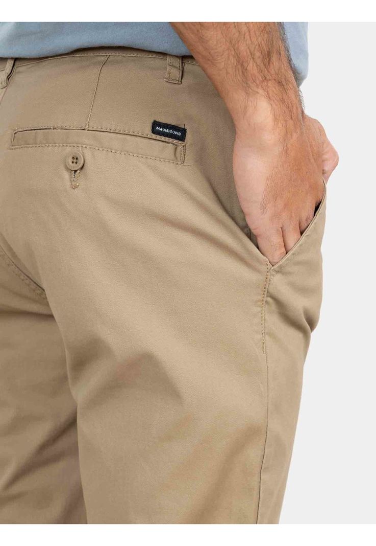 Pantalon Clasico Wanderer Khaki Hombre Maui And Sons-2