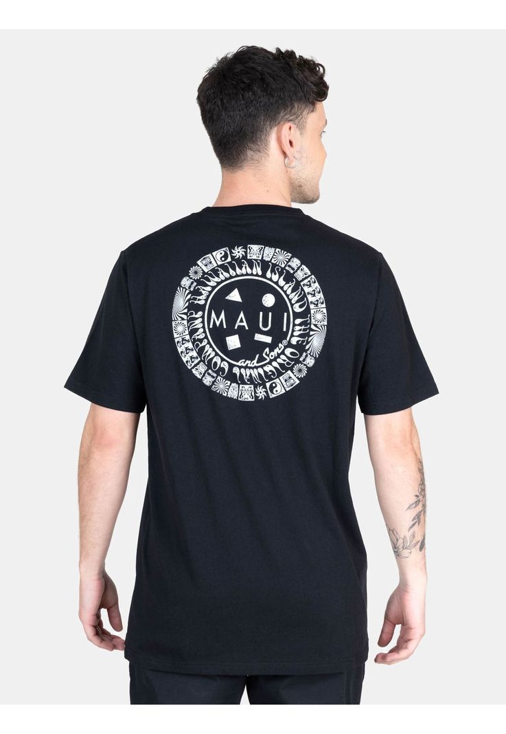 Polera Filiph Negro Hombre Maui And Sons-1