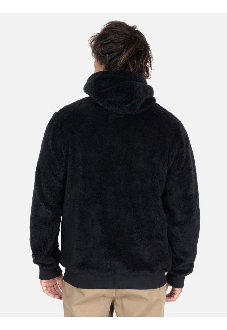 Poleron Chiporro Shore Negro Hombre Maui And Sons-1