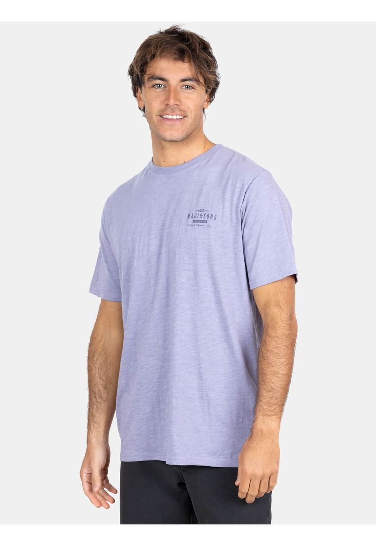Polera MC Los Angeles Lax Morado Hombre Maui And Sons-0