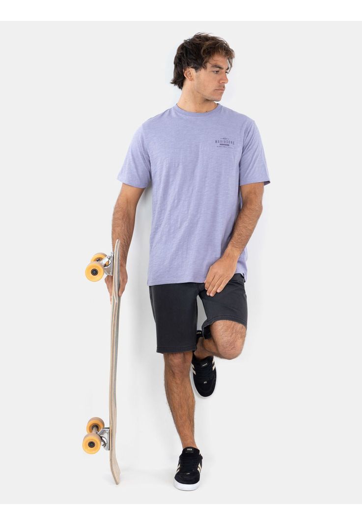 Polera MC Los Angeles Lax Morado Hombre Maui And Sons-2
