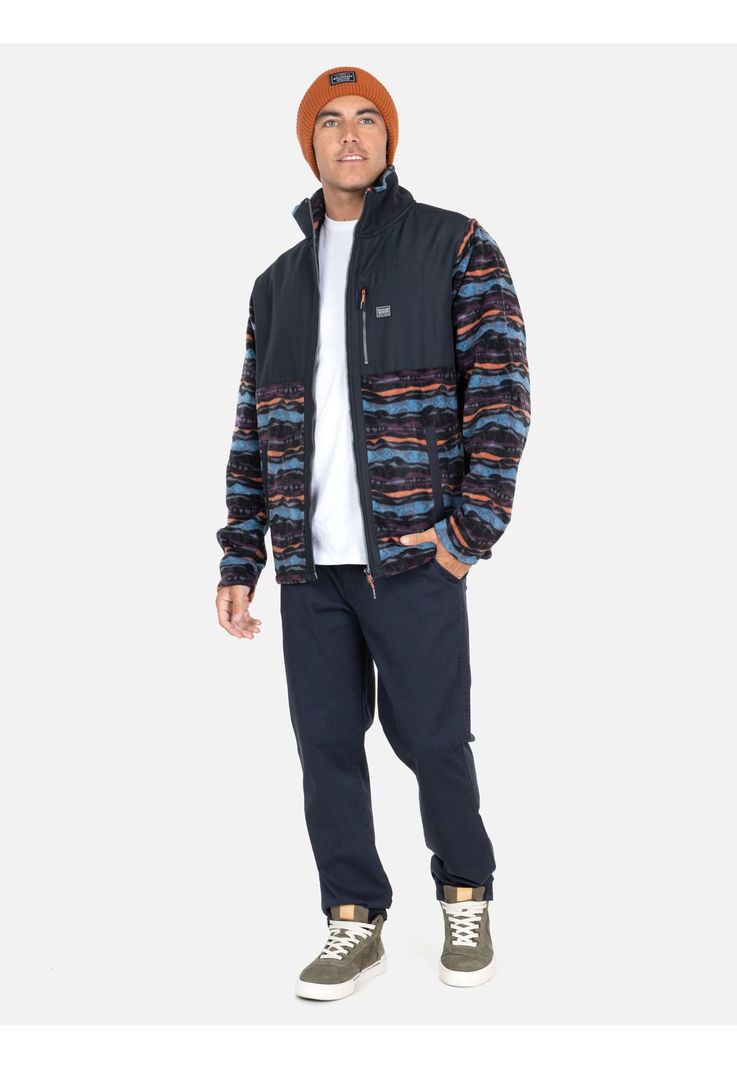 Poleron Micropolar Shark Multicolor Hombre Maui And Sons-3