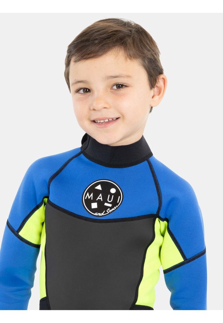 Traje Agua Gerip Azul Infantil Niño Maui And Sons-2