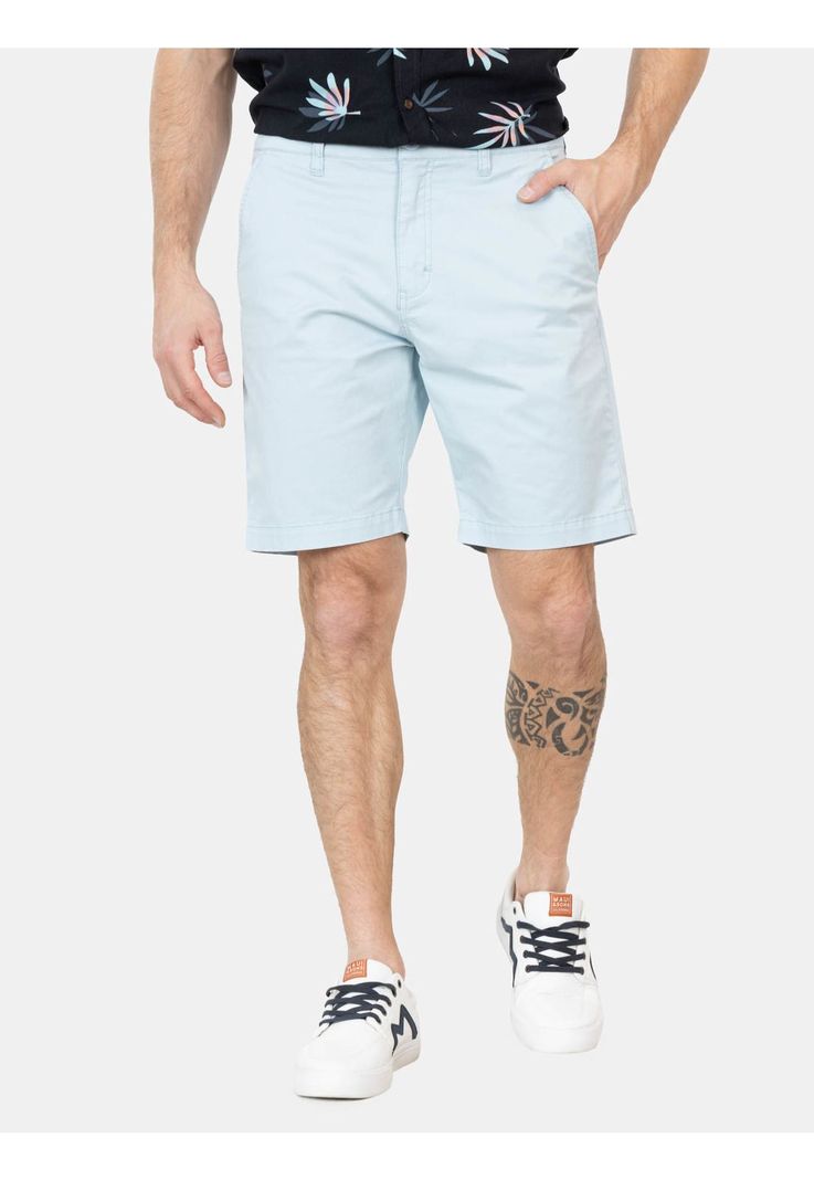 Bermuda Makoa Turquesa Hombre Maui And Sons Celeste 28