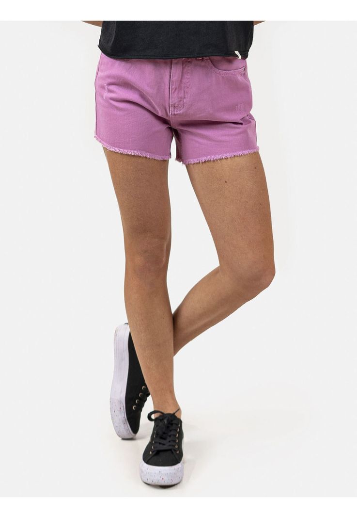 Short Jeans 5B1939 Mujer Rosado Maui And Sons-0