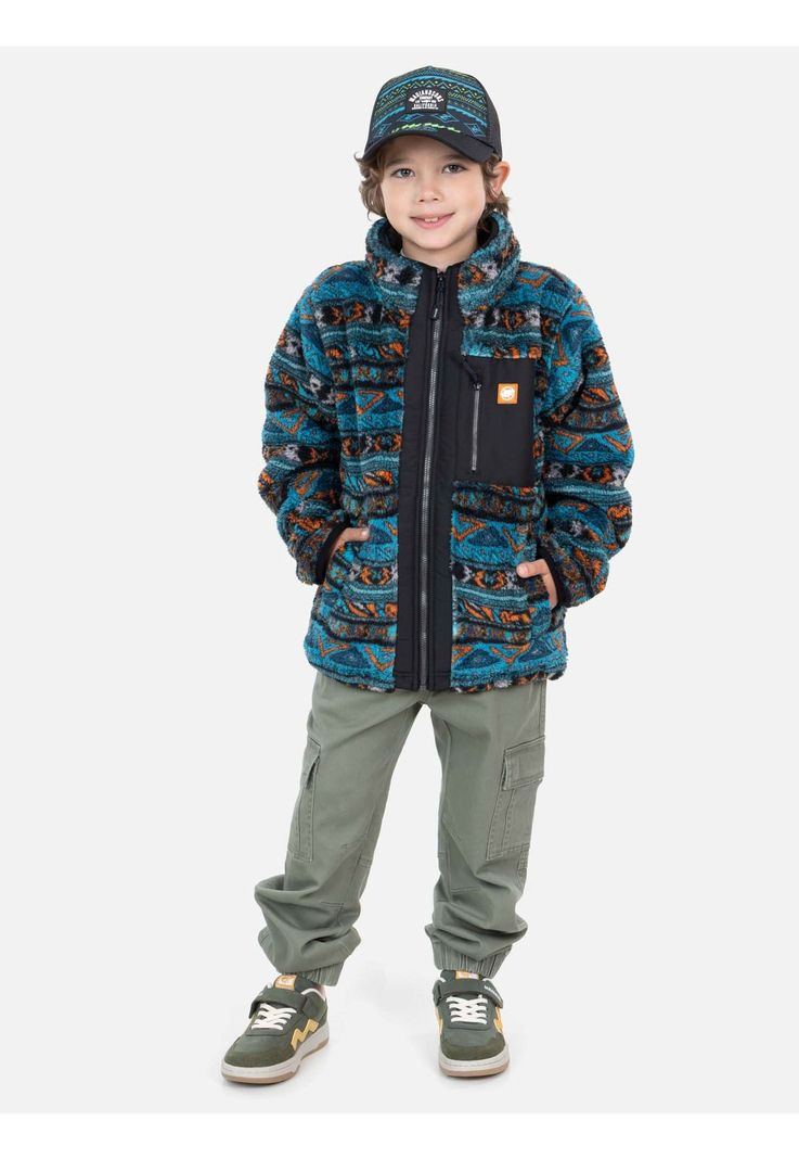 Poleron Chiporro Glow Multicolor Infantil Maui And Sons-3