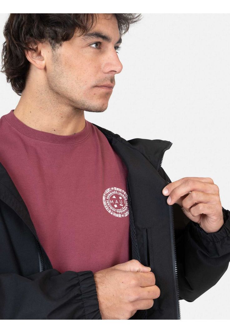 Cortaviento Dalia Negro Hombre Maui And Sons-2