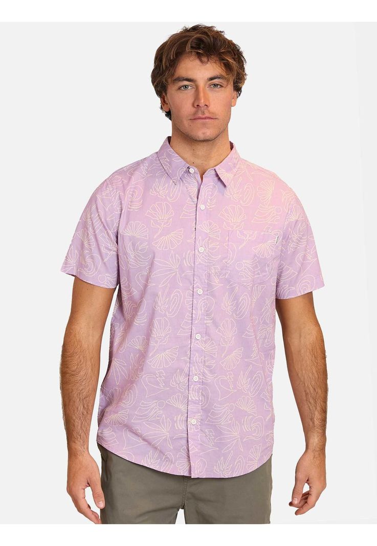 Camisa MC Gatole Multicolor Hombre Maui And Sons-0