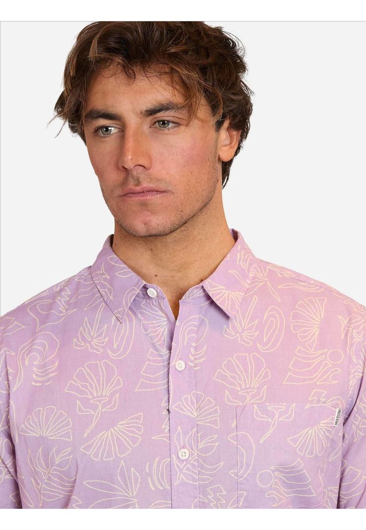 Camisa MC Gatole Multicolor Hombre Maui And Sons-3