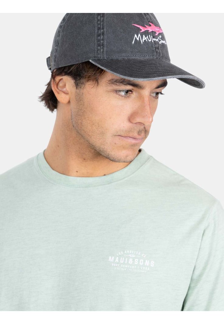 Polera MC Mel. Global Verde Hombre Maui And Sons-3