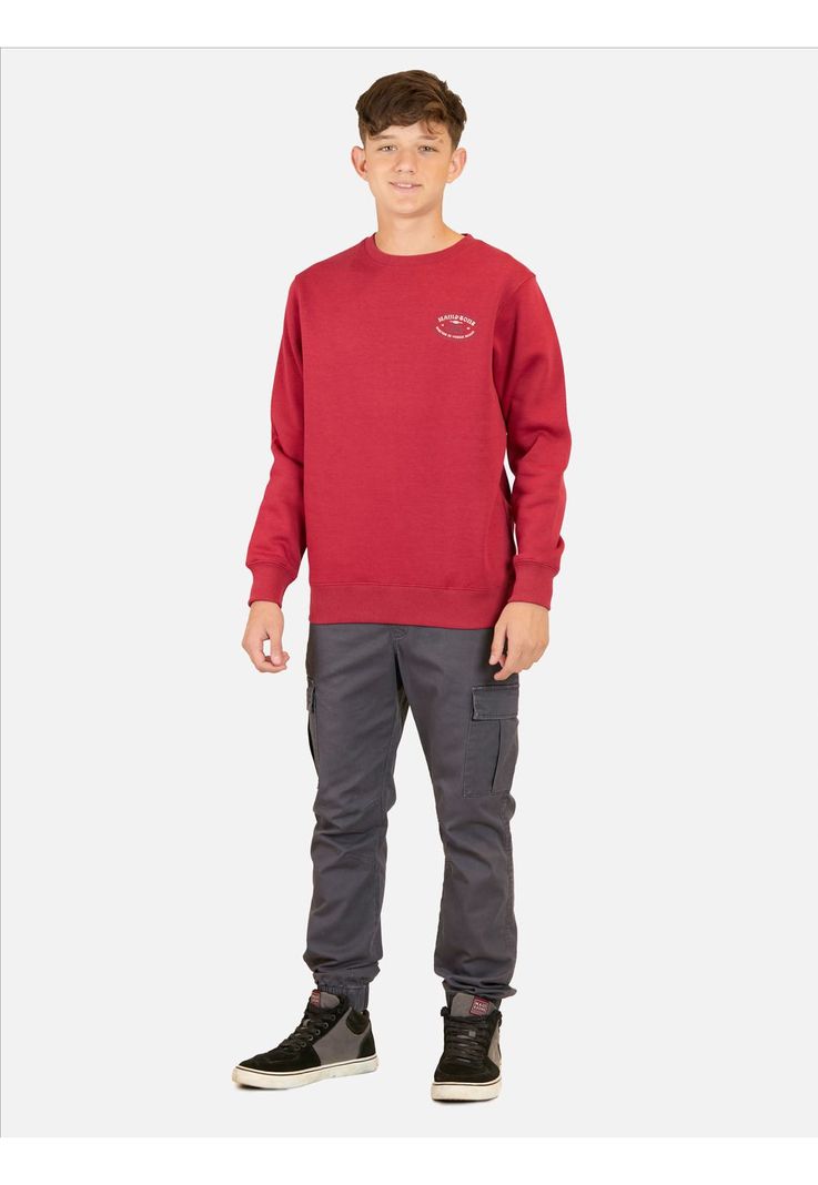 Poleron CR Flow Rojo Infantil Maui And Sons-3