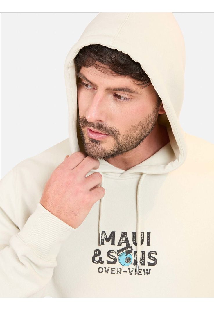 Poleron Canguro Zephyr Beige Hombre Maui and Sons-2