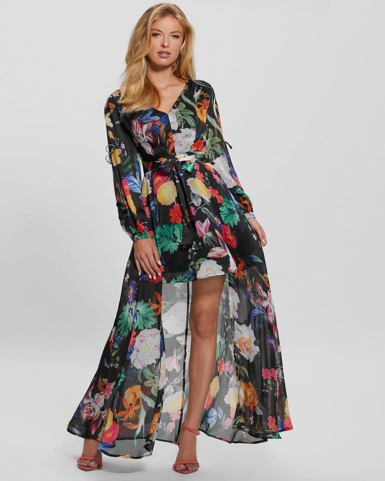 Vestido Guess Mujer Ls Farrah Dress Surtido-0