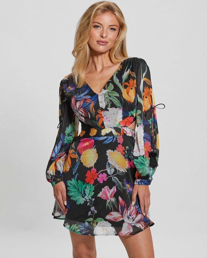 Vestido Guess Mujer Ls Farrah Dress Surtido-1
