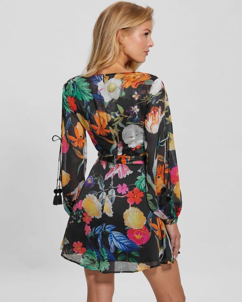 Vestido Guess Mujer Ls Farrah Dress Surtido-6