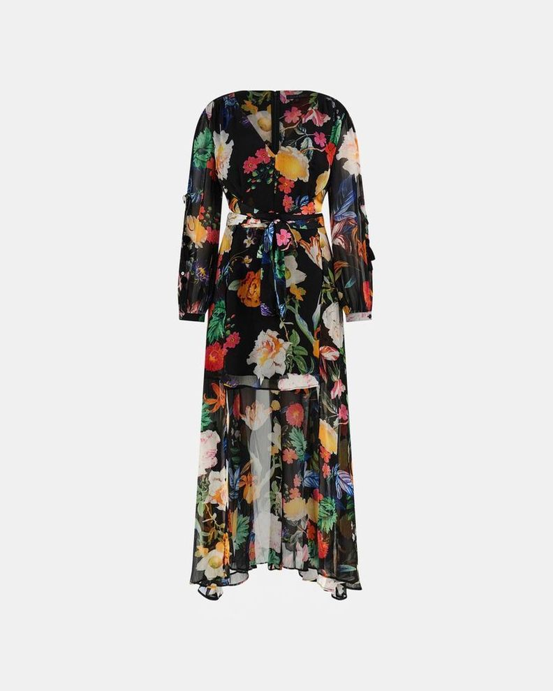 Vestido Guess Mujer Ls Farrah Dress Surtido-8