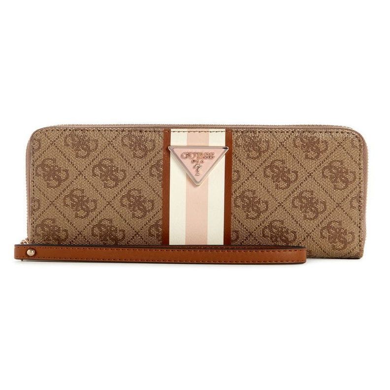 Billetera Laurel Slg Large Zip Around - Café