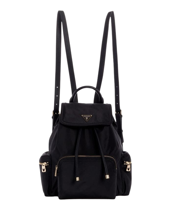 Mochila Guess Mujer Eco Gemma Backpack Negro-0