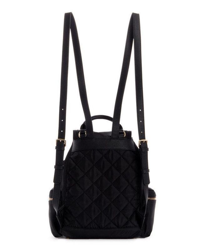 Mochila Guess Mujer Eco Gemma Backpack Negro-2
