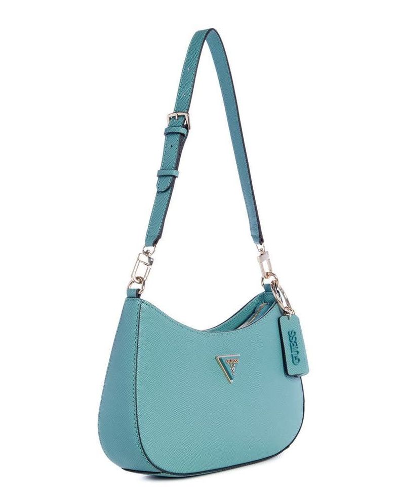Cartera Guess Mujer Noelle Top Zip Shoulder Bag Azul-1