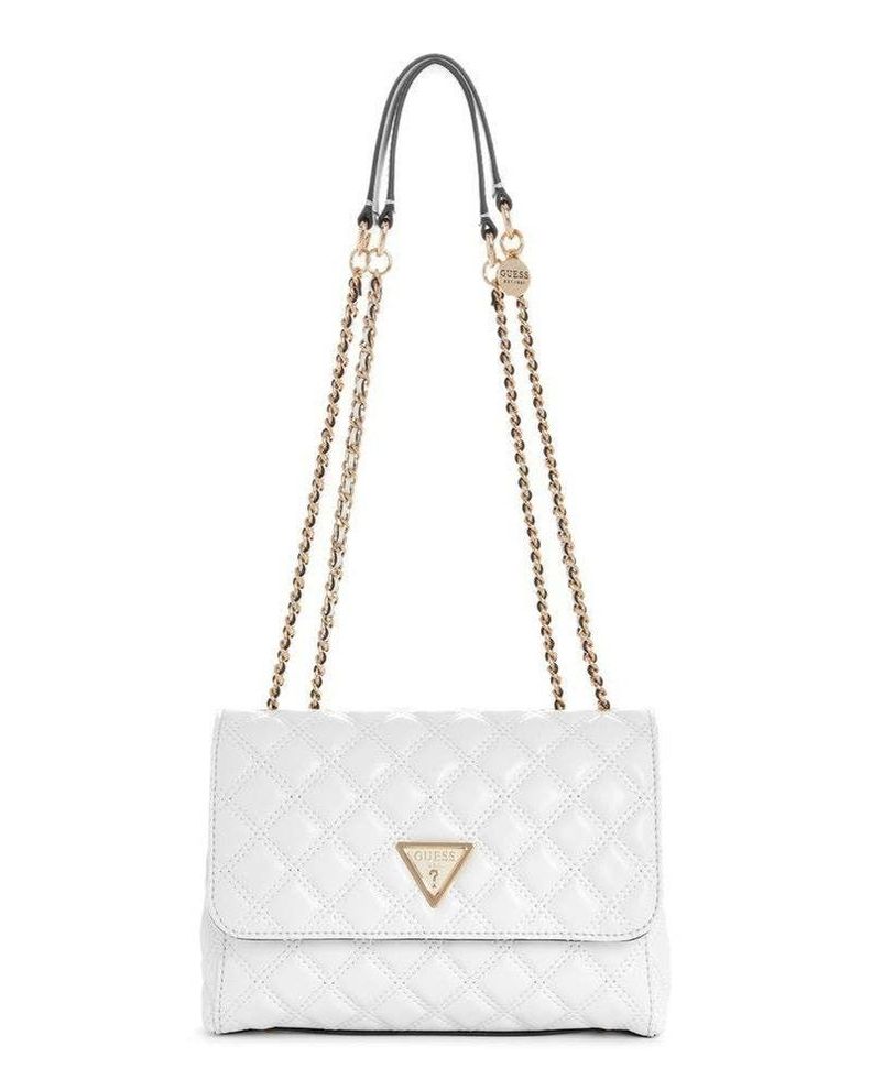 Cartera Giully 2 Comp Convertible Flap Blanco